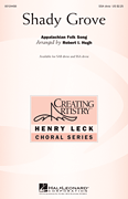 Shady Grove SSA choral sheet music cover